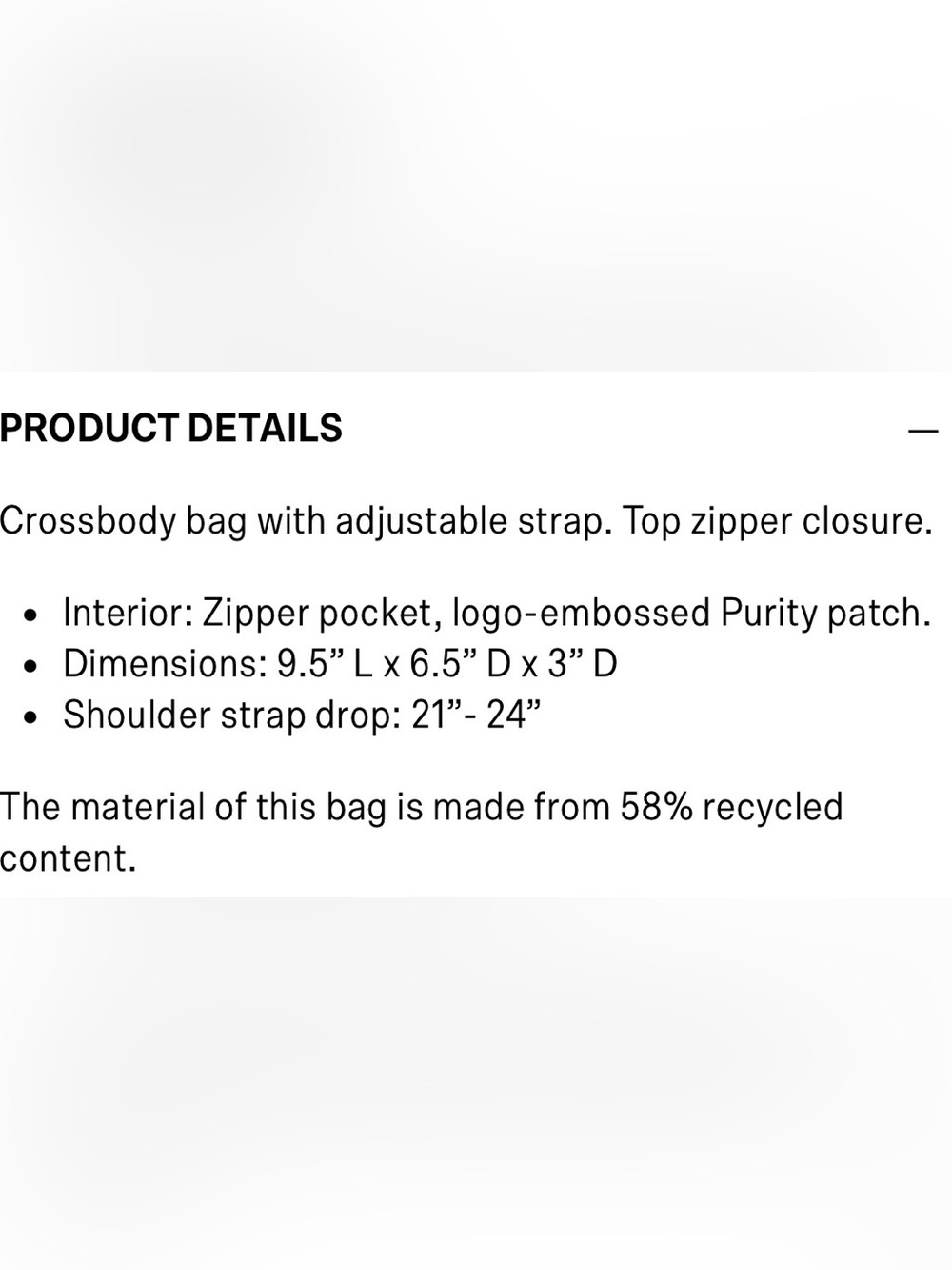 Matt & Nat Mint SAM VEGAN CROSSBODY BAG - Picture 7 of 7
